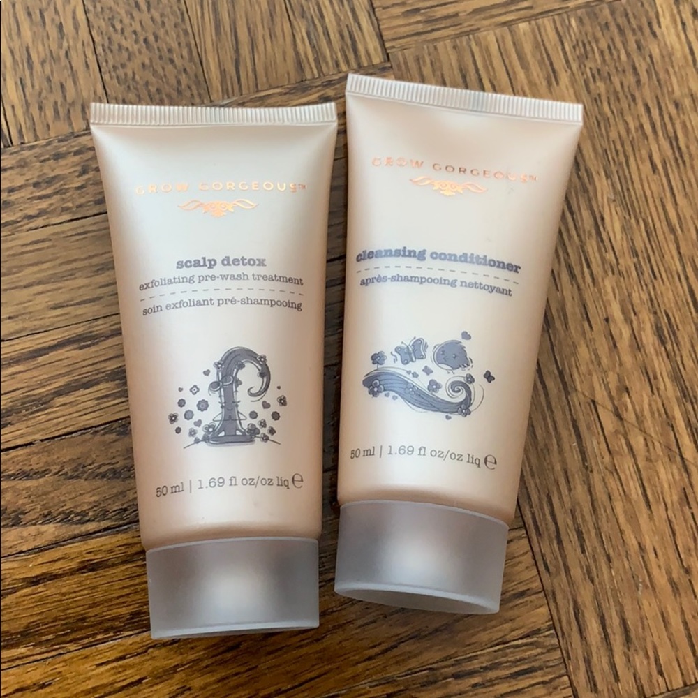 Grow gorgeous pre wash and cleaning conditioner